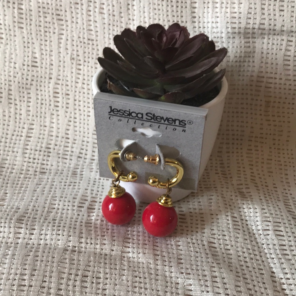 ❤️ Red Earrings